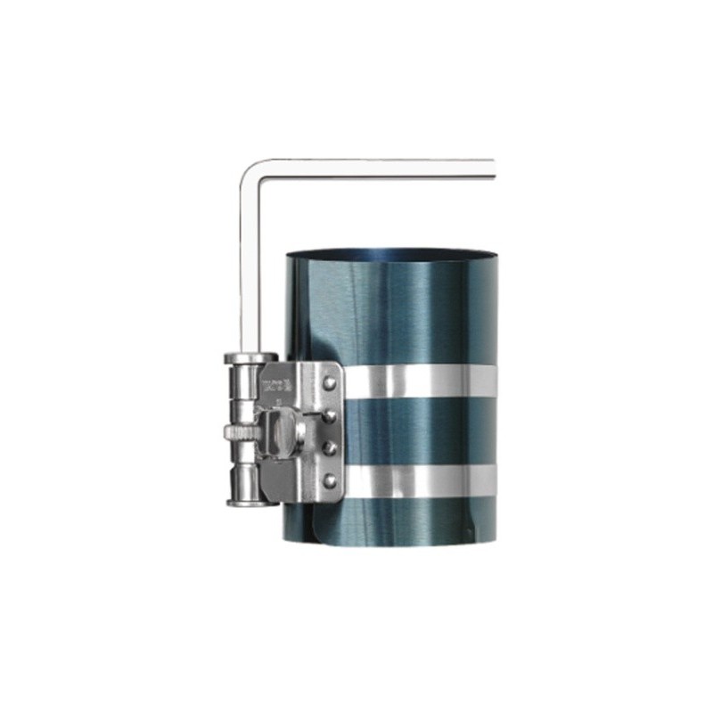 Stūmoklių žiedų suspaudėjas aukštis 100 mm Ø 90-175 mm