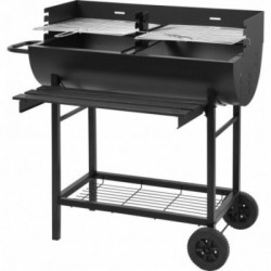 Lauko kepsninė / grilis, atviras, 2 skyriai / 74x39 cm