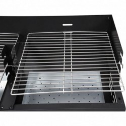 Lauko kepsninė / grilis, atviras, 2 skyriai / 74x39 cm