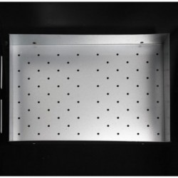 Lauko kepsninė / grilis, atviras, 2 skyriai / 74x39 cm