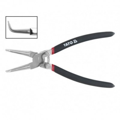 Replės žiedams spaudžiamos lenktos 150 mm