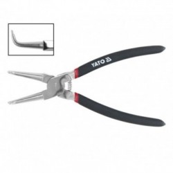 Replės žiedams spaudžiamos lenktos 150 mm