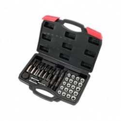 Kaitinimo žvakių sriegio remonto rinkinys, 33 vnt.