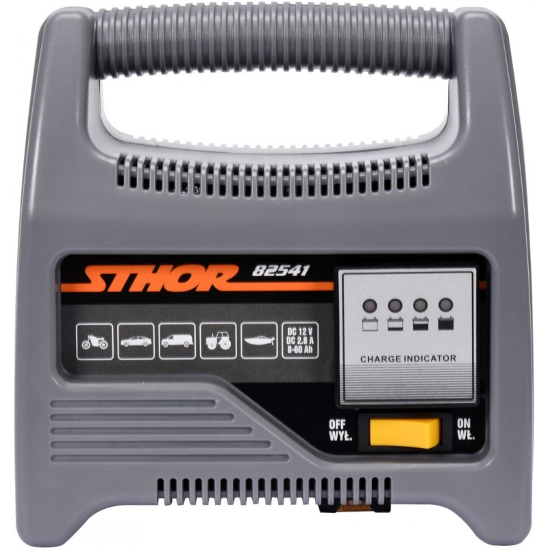 Pakrovėjas akumuliatoriams, 4A / 12V / 60 Ah, LED