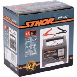 Pakrovėjas akumuliatoriams, 4A / 12V / 60 Ah, LED