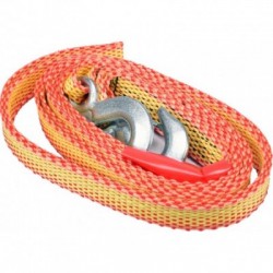 Buksyras juostinis su kabliais, 4 m, 1,5 t