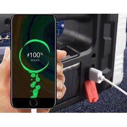 Rankinis įkraunamas žibintuvėlis, XPE+COB šviesos diodai 1000LM, pakraunamas su saulės baterija