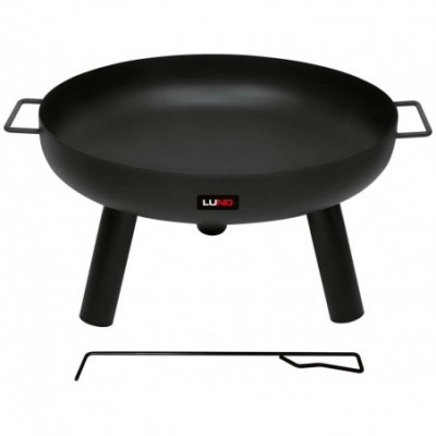 Plieninis židinys, 61 cm