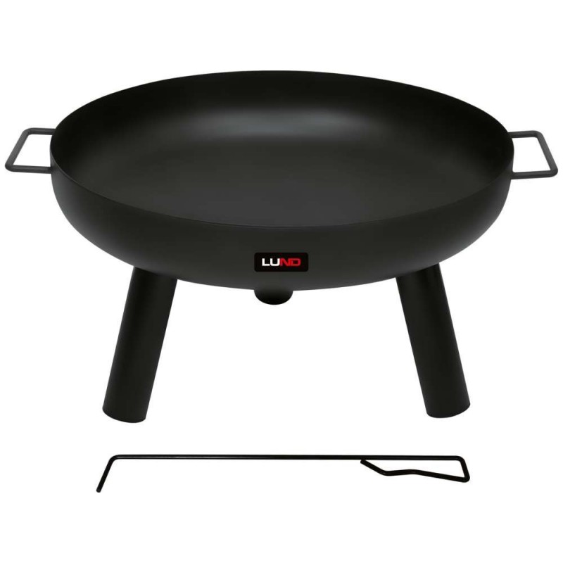 Plieninis židinys, 61 cm