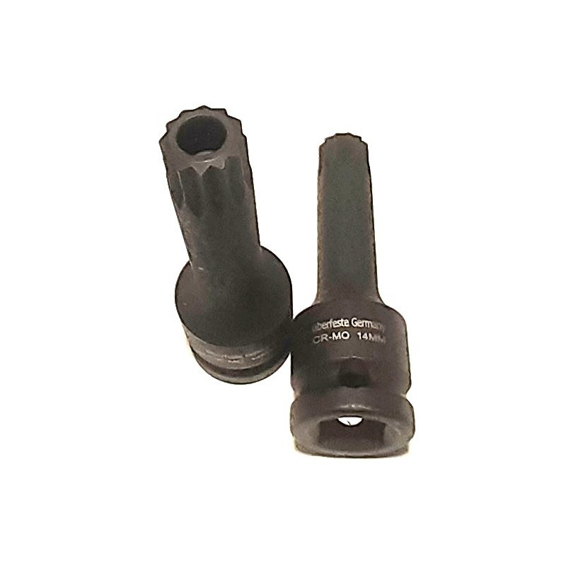 Antgalis smūginis 1/2″, M14, 75mm, su skylė, UBERFESTE