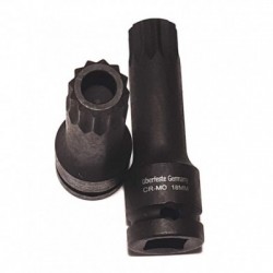 Antgalis smūginis 1/2″, M18, 75mm, su skylė, UBERFESTE