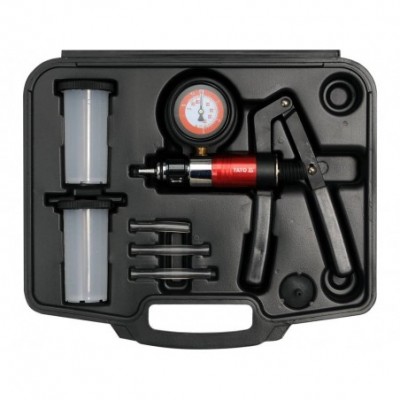 Vakuumo/slėgio matuoklis stabdžių skysčio nuorinimui | dvigubo veikimo