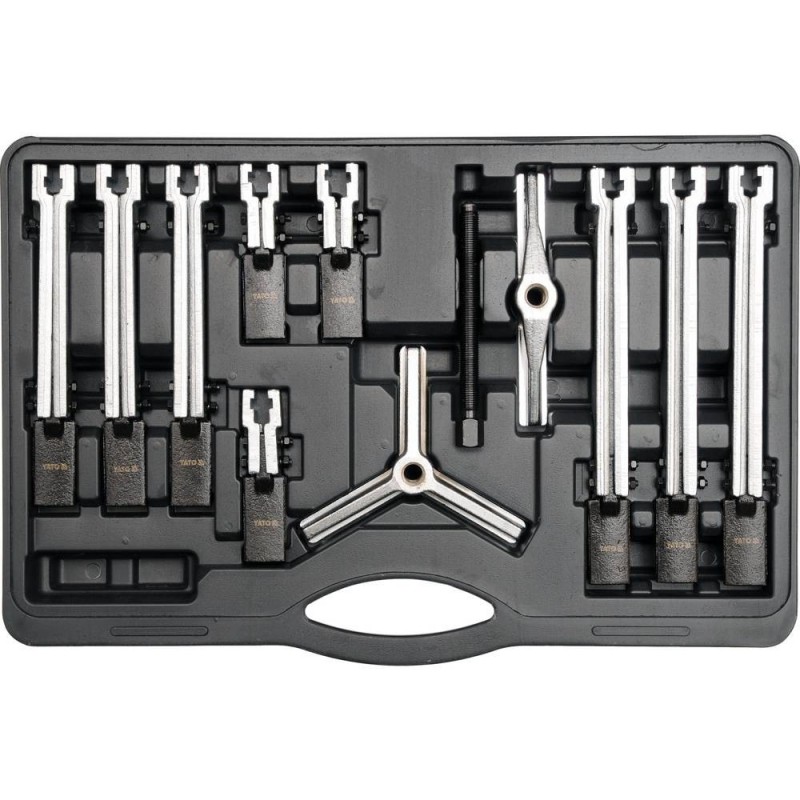 Nuėmėjų komplektas 2 ir 3 kojų, 100-200-250 mm. , 12 vnt.