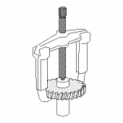 Nuėmėjų komplektas 2 ir 3 kojų, 100-200-250 mm. , 12 vnt.