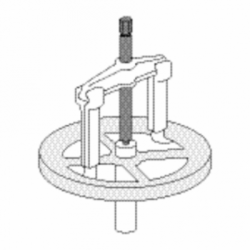Nuėmėjų komplektas 2 ir 3 kojų, 100-200-250 mm. , 12 vnt.