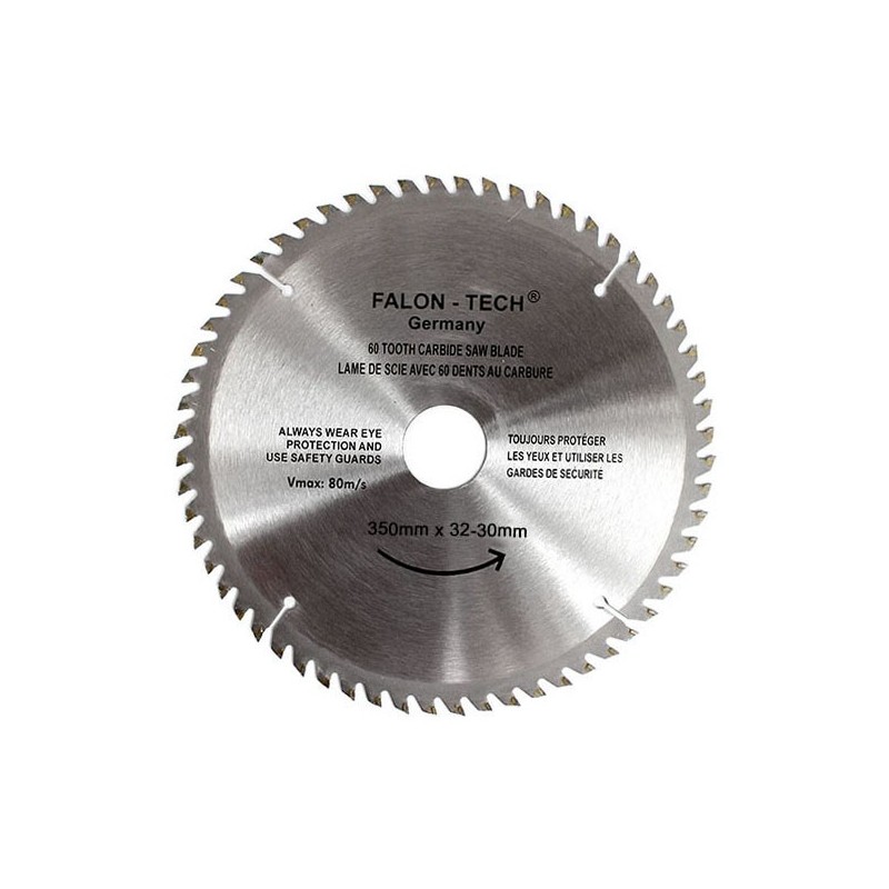 Medienos pjovimo diskas 350×32mm, 60T