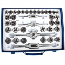 Sriegiklių ir sriegpjovių rinkinys 110 vnt