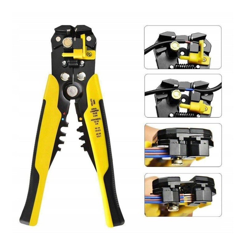 Universalus izoliacijos nuėmėjas 210mm, 0,2 mm² - 6 mm² Universalus izoliacijos nuėmėjas 210mm, 0,2 mm² - 6 mm²