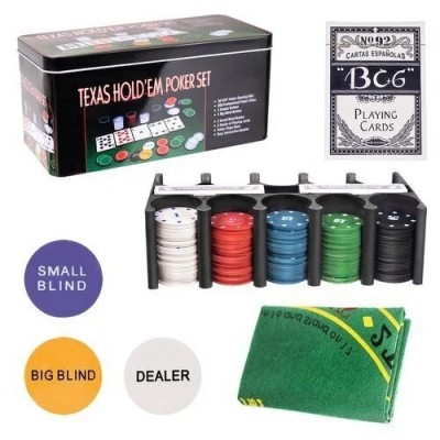 Pokerset mit Nennwert und...