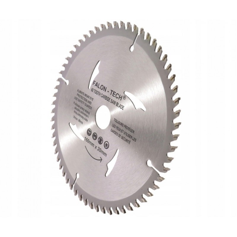 Medienos pjovimo diskas 160×20mm, 60T Medienos pjovimo diskas 160×20mm, 60T