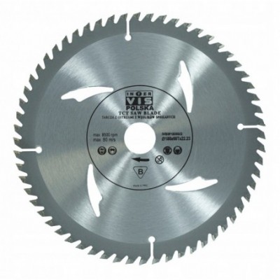 Medienos pjovimo diskas 180×20mm, 60T