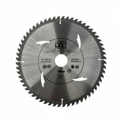 Medienos pjovimo diskas 230×32mm, 60T