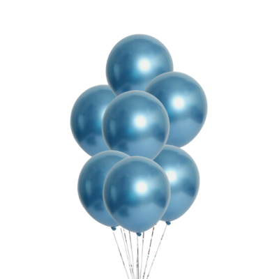 Latex-Chromballon, blau –...