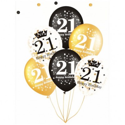 Festliche Ballons mit...
