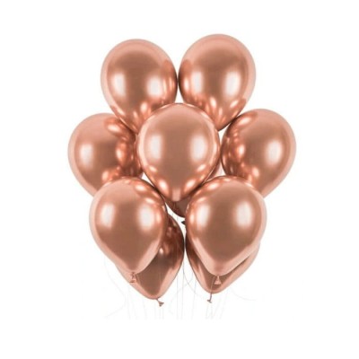 Latex-Chromballon, Roségold...