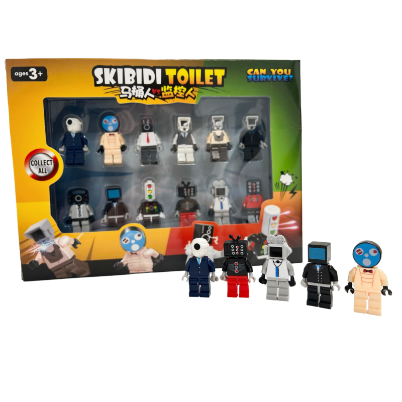 6924021089063 - LEGO Skibidi Toilettenmann - Figurenset - 12-teilig