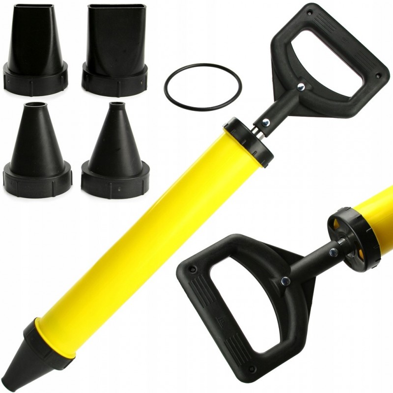 Statybinių mišinių, skiedinių aplikatorius 850ml, 4 antgaliai