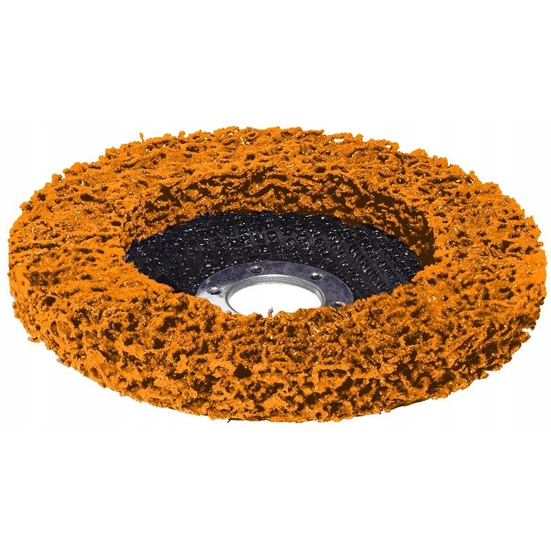 Šlifavimo diskas metalui 125mm, Oranžinė, impregnuotas stiklo pluošto audinys