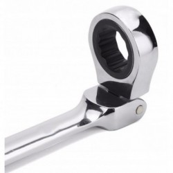 Lankstuomų raktų su terkšle komplektas, 12d., 8-19mm, Cr-V Lankstuomų raktų su terkšle komplektas, 12d., 8-19mm, Cr-V