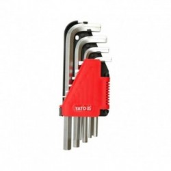 Šešiakampių raktų rinkinys HEX, 2-12mm, 10vnt, Cr-V