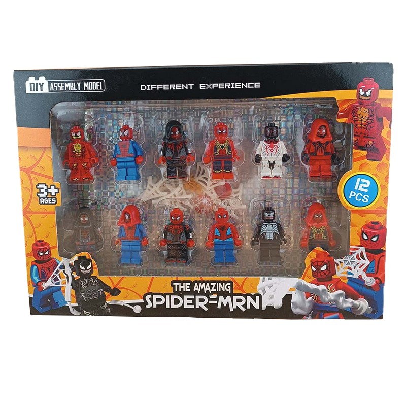 2024061962594 - LEGO Spider-Man Figuren Figuren-Set - 12-tlg