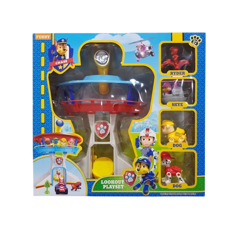 6918161148216 - Paw Patrol Aussichtsturm + Figuren