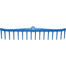 Grėblys šienui plastikinis be koto 16 dantų 550 mm
