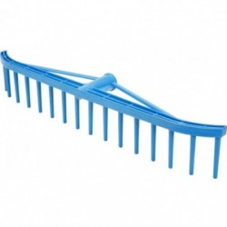 Grėblys šienui plastikinis be koto 16 dantų 550 mm
