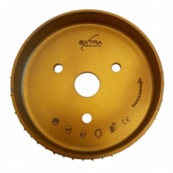 Šlifavimo diskas miedenai 125mm, 22.2mm Šlifavimo diskas miedenai 125mm, 22.2mm