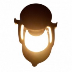 Retro mažas pastatomas įkraunamas šviestuvas LED