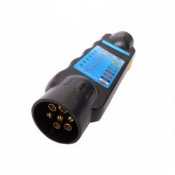 Priekabos rozetės testeris 12V su antgaliais