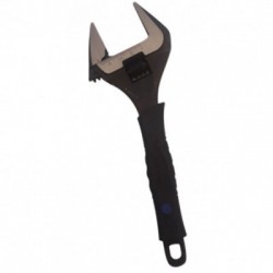 Reguliuojamas santechninis raktas 8″ (200 mm), guminė rankena, 0-39mm