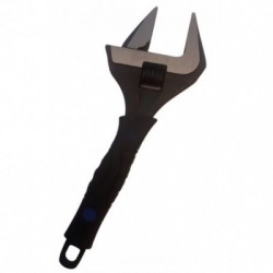 Reguliuojamas santechninis raktas 10″ (250 mm), guminė rankena, 0-50mm