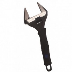 Reguliuojamas santechninis raktas 10″ (250 mm), guminė rankena, 0-50mm