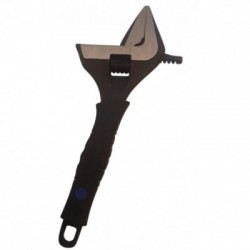 Reguliuojamas santechninis raktas 10″ (250 mm), guminė rankena, 0-50mm