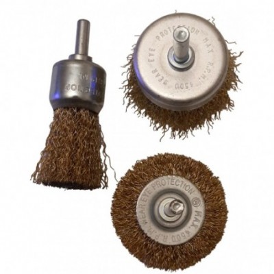 Šepečių rinkinys 3 vnt.