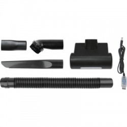 Automobilinis dulkių siurblys 100W galia ir 5,5 kPa, HEPA filtras