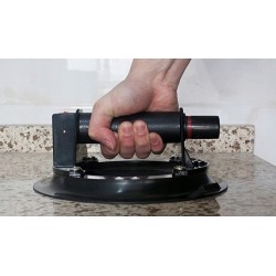 Vakuuminis prisisiurbiantis kėliklis/traukiklis su pompa iki 100kg Vakuuminis prisisiurbiantis kėliklis/traukiklis su pompa iki 100kg