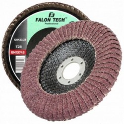 Šlifavimo diskas lapelinis 125mm P60, suvirinimo siūlių apdorojimui