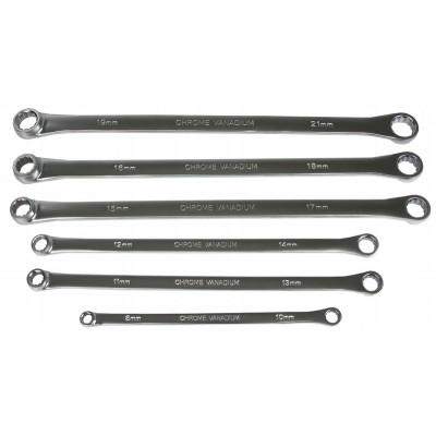 Žiediniais galais prailgintų raktų rinkinys 8-21mm